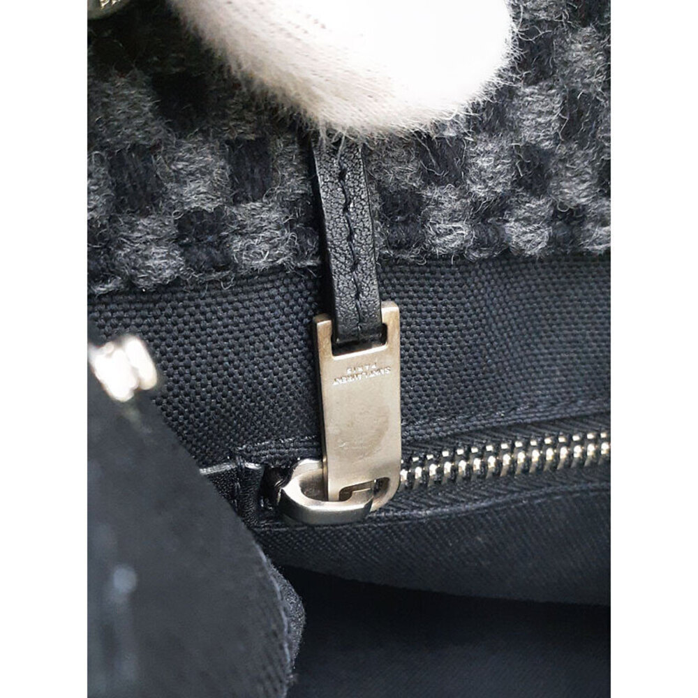 SAINT LAURENT PARIS Cabas Rive Gauche Tote Bag - Picture 5 of 9